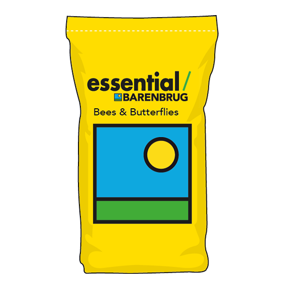 Barenbrug 100% Wildflower Seed Mix - Bees & Butterflies 1kg