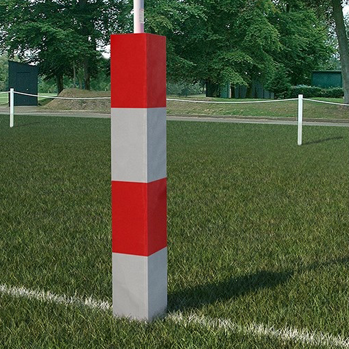 Four Colour Club Rugby Post Protectors, wide face