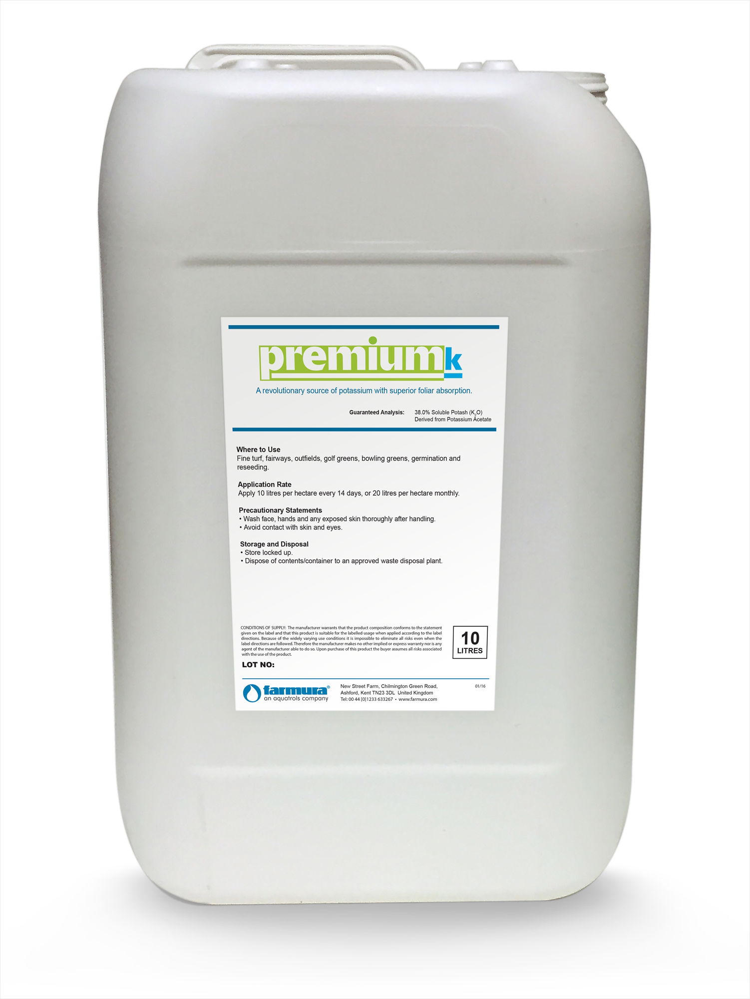 Aquatrols Premium K 0:0:38