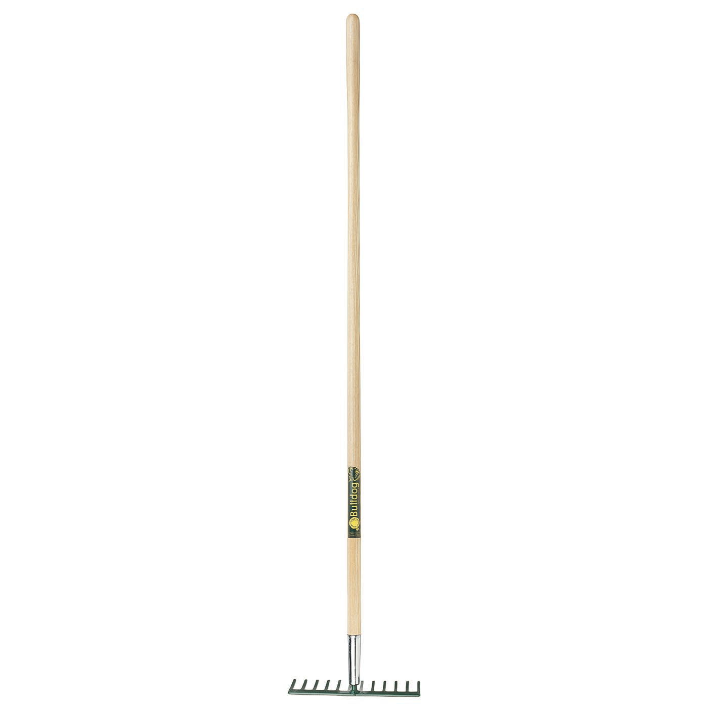 Bulldog Premier Garden 14 Tooth Garden Rake c/w 60" Shaft