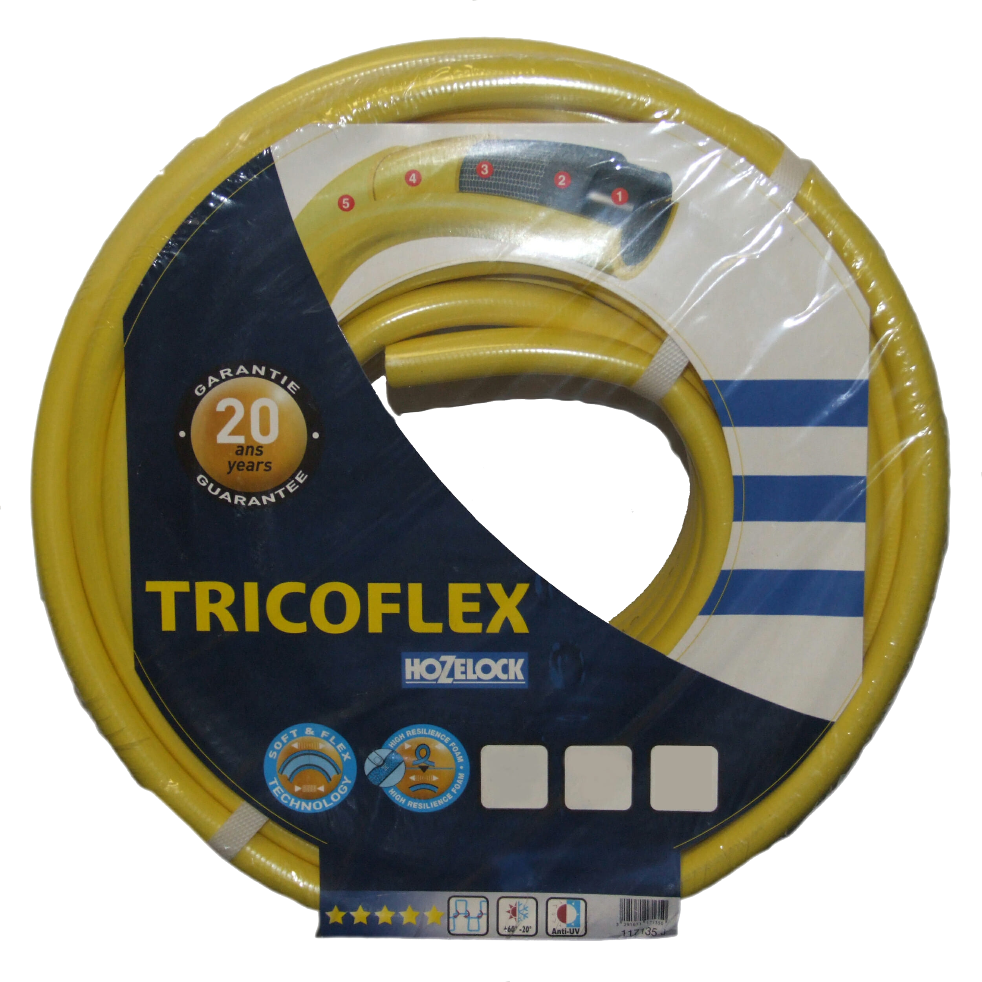 Hozelock Tricoflex Hose - 19mm x 25m