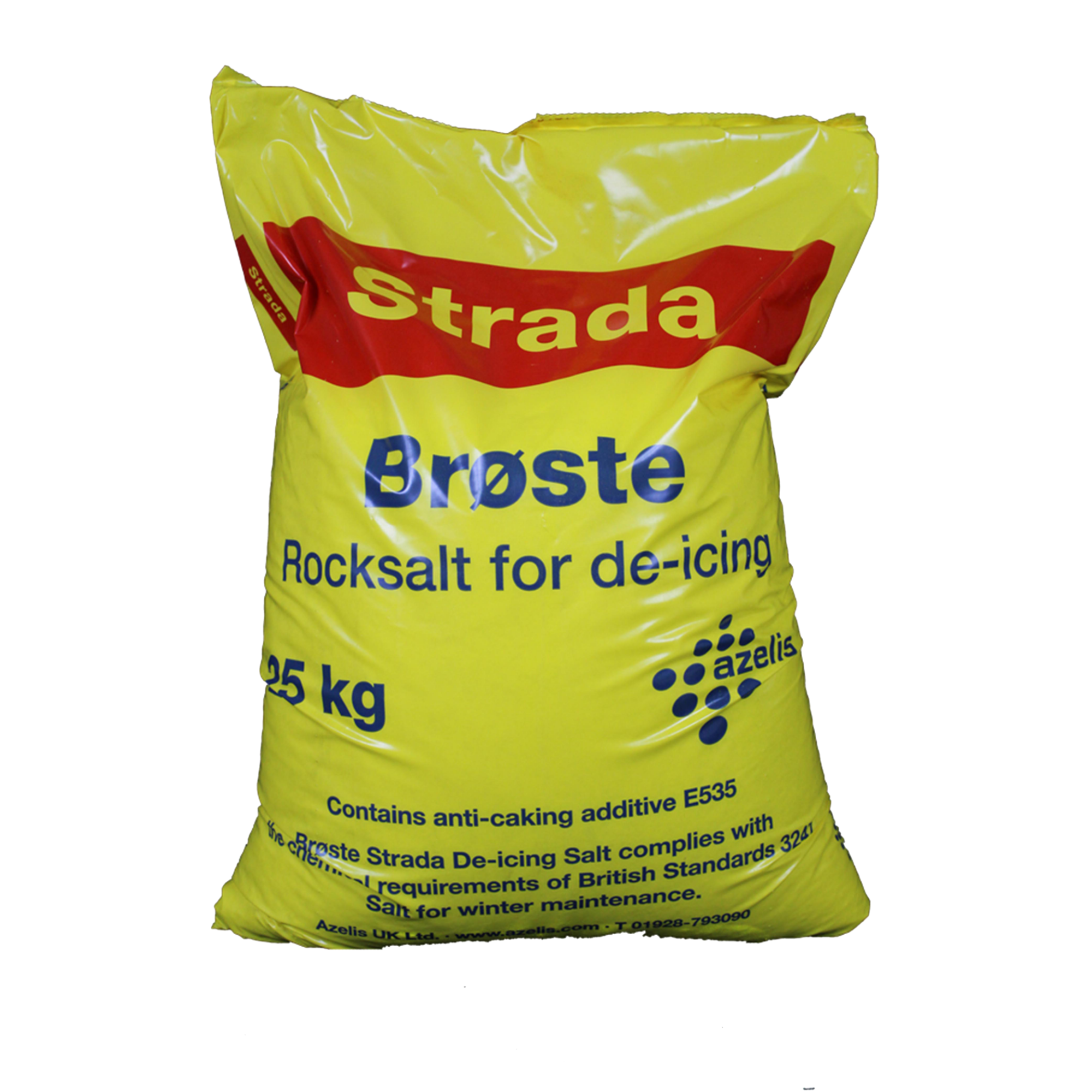 (Broste White Rock Salt) Granular De-Icing Salt - 25 kg